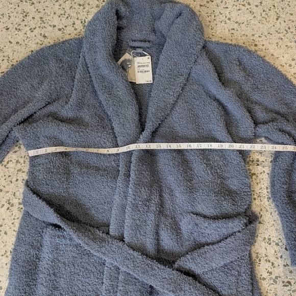 NWT Barefoot Dreams Cozy Chic Blue Dusk Robe - Picture 7 of 8